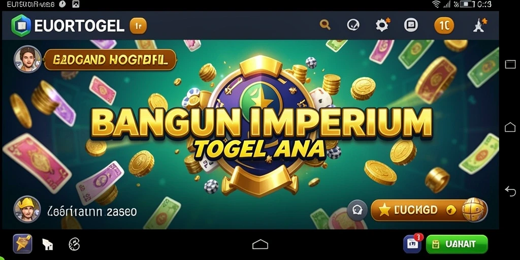 Tangkapan layar gameplay <strong>EUROTOGEL</strong> yang menunjukkan pengelolaan bisnis togel yang seru.
