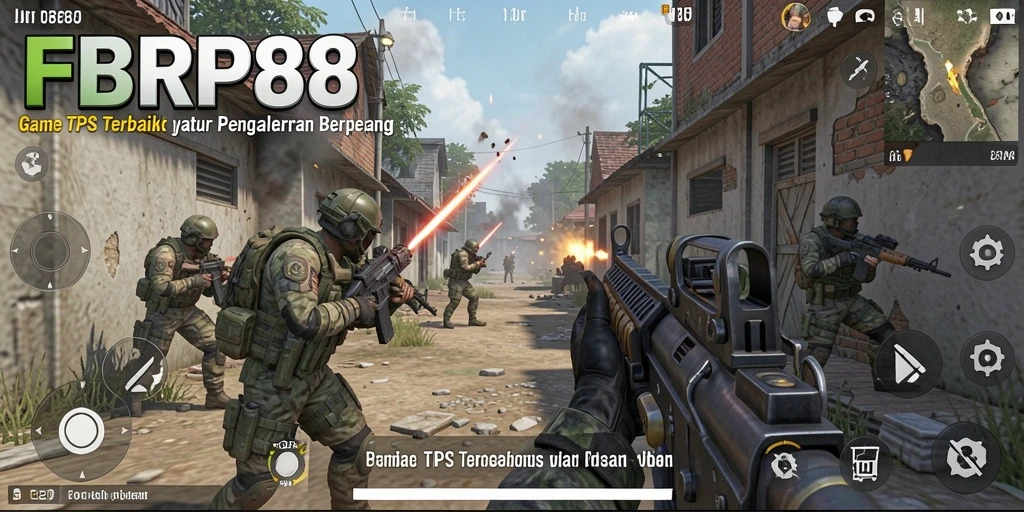 Tampilan gameplay FBRP88 yang menegangkan dan realistis.