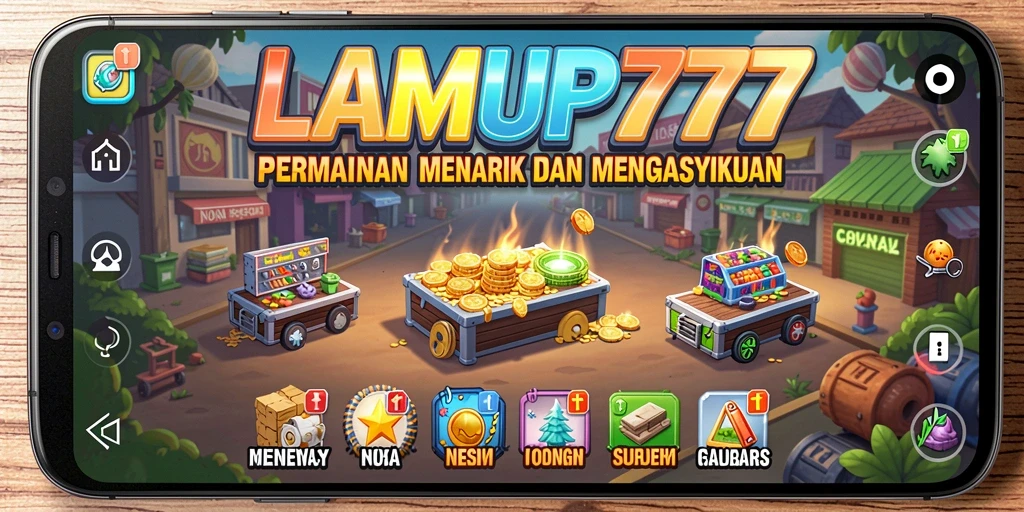 Tampilan gameplay LAMPU777 yang menawan dengan elemen Idle yang menarik.