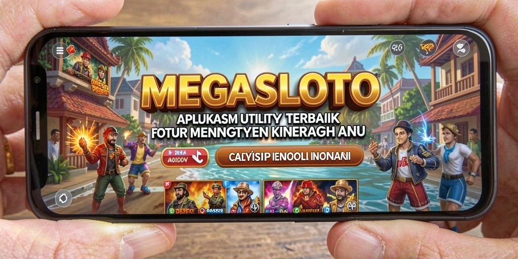Screenshot MEGASLOTO menampilkan antarmuka pengguna yang intuitif dan fitur yang lengkap.