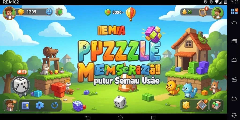 Tampilan gameplay REMI62 yang menarik dan menantang.