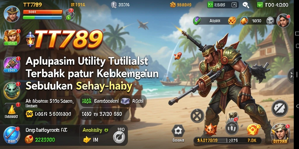 Tampilan pengguna TT789 dengan antarmuka yang sederhana dan fungsional.